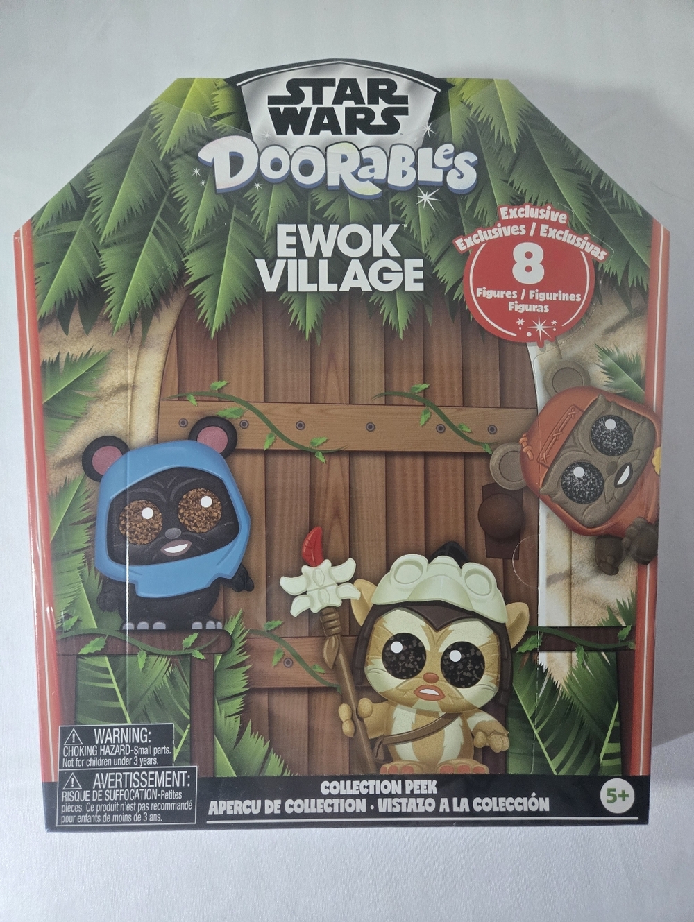 Disney Doorables Star Wars Ewok Village Figure Set Collection Peek 8 Figures